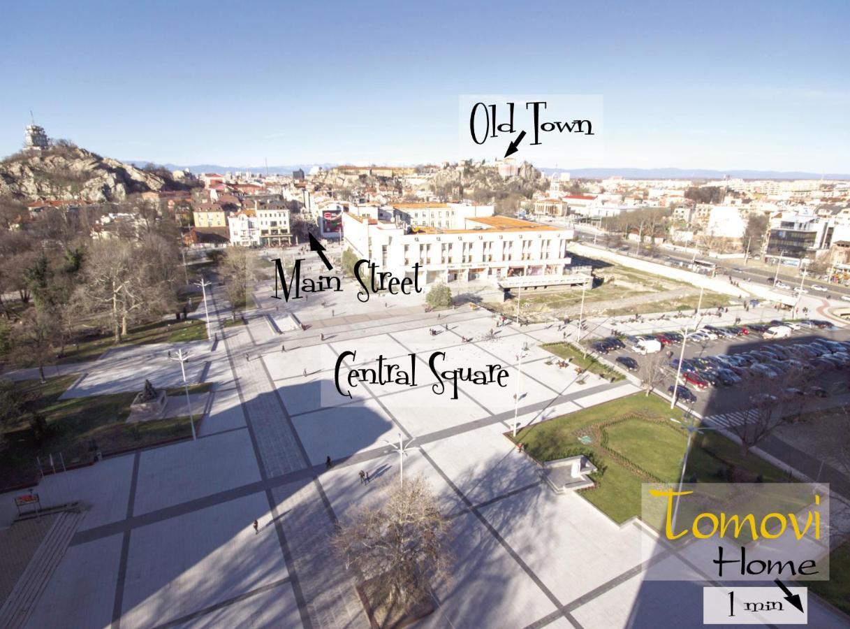 Tomovi Home - Three Bedrooms City Center Plovdiv Bagian luar foto